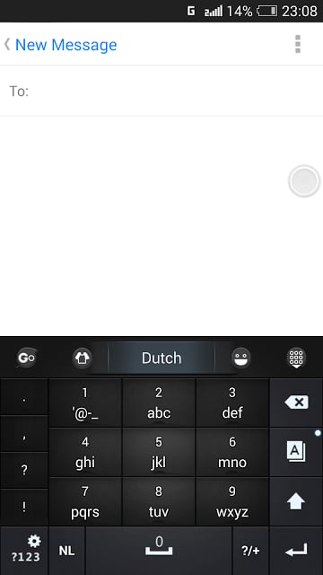 Dutch for GO Keyboard - Emoji截图5