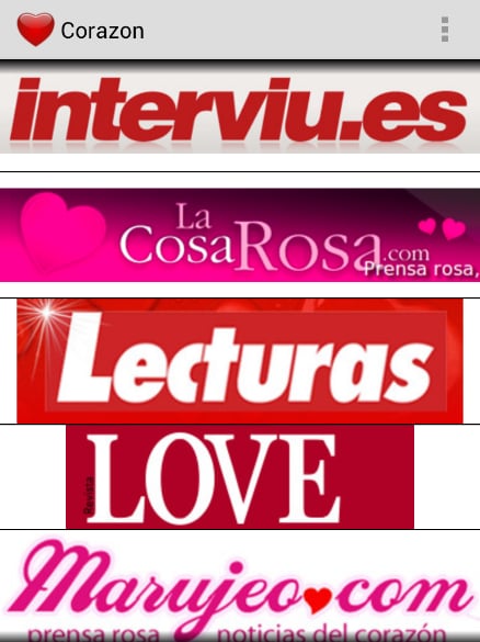 Revistas del coraz&oacute;n截图6