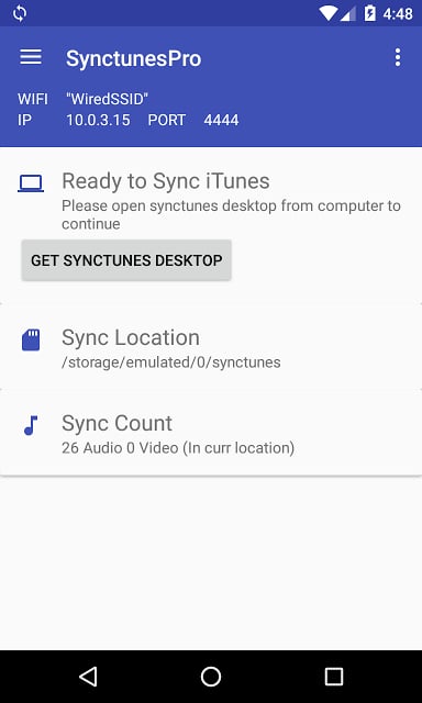 SynctunesX: iTunes to android截图2