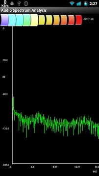 音频频谱分析仪截图
