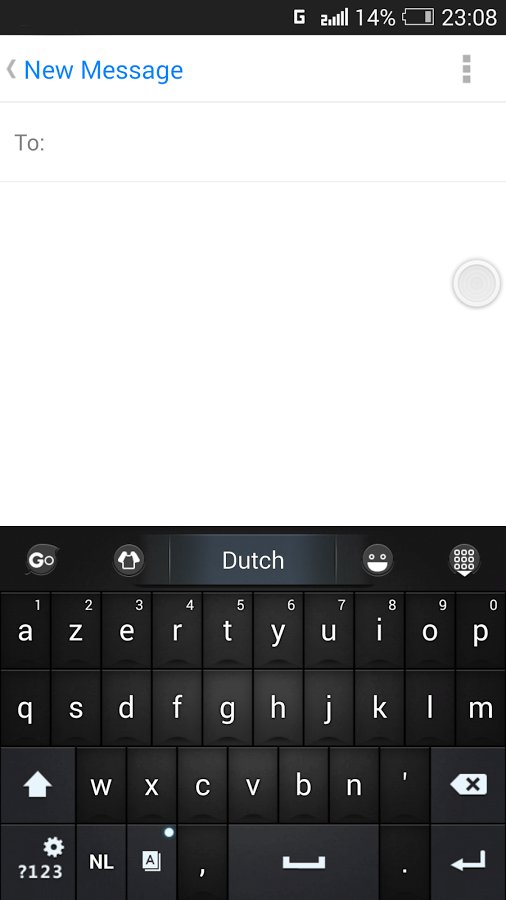 Dutch for GO Keyboard - Emoji截图2