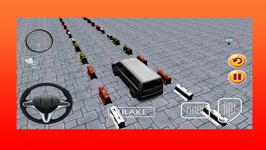 Minibus Parking Game 3D截图2