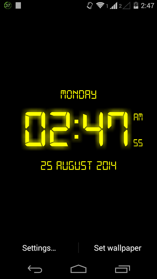 LED Digital Clock LiveWP截图3