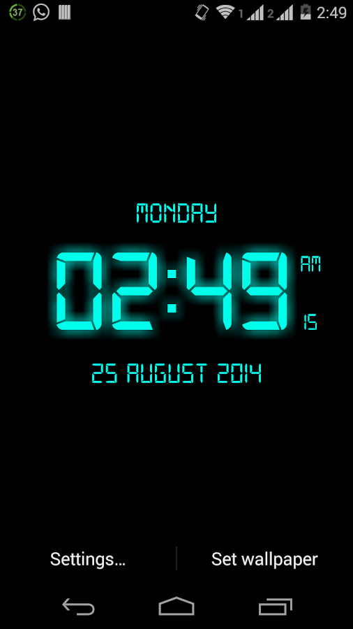 LED Digital Clock LiveWP截图5