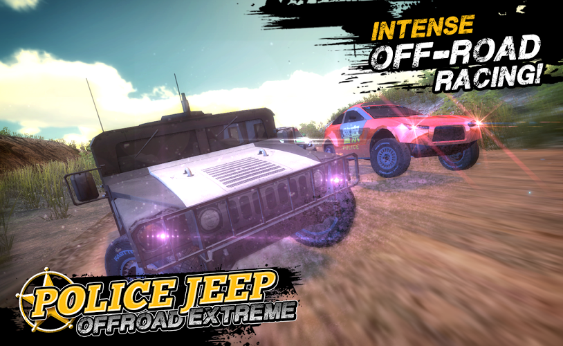 Police Jeep Offroad Extreme截图2