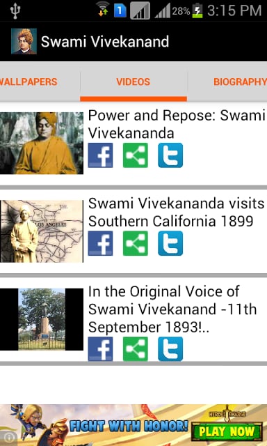 Swami Vivekananda Quotes截图3