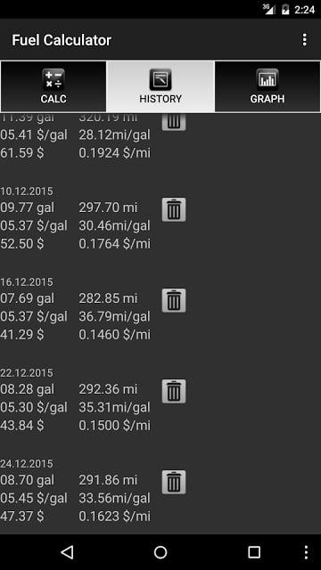 Fuel Calculator截图5