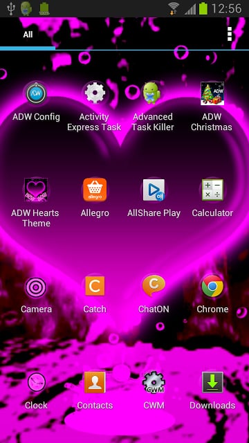 Hearts Theme for ADW Launcher截图1