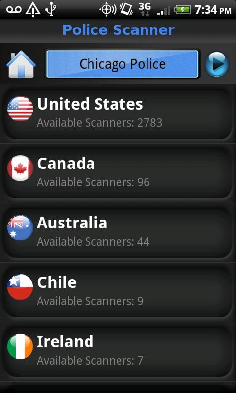 Police Scanner FREE截图8