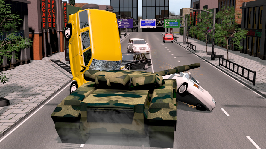 Russian traffic 3D截图2