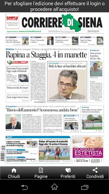 Il Corriere di Siena截图8