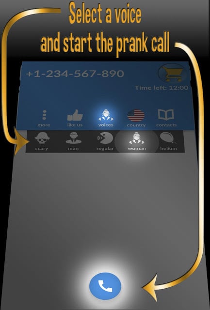 FunCall voice changer in call截图5