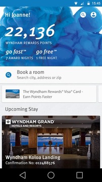 Wyndham Rewards截图