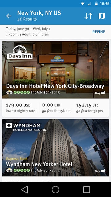 Wyndham Rewards截图5