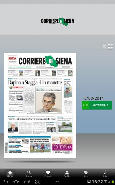 Il Corriere di Siena截图1