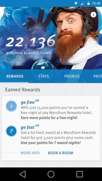 Wyndham Rewards截图