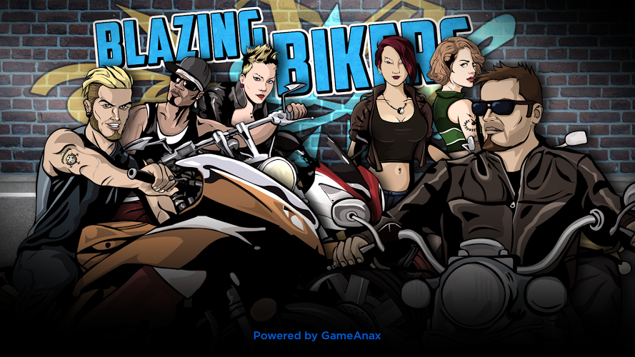 Blazing Bikers - Street Racing截图1