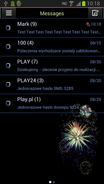 New Years Eve - GO SMS Theme截图3