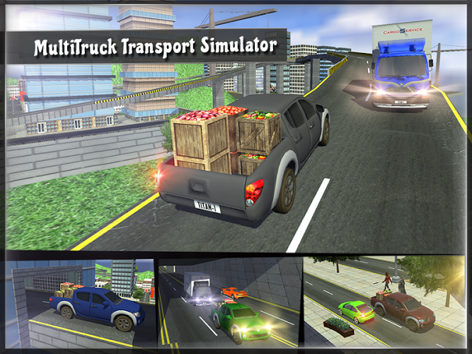 Transporter Truck Cargo Driver截图3