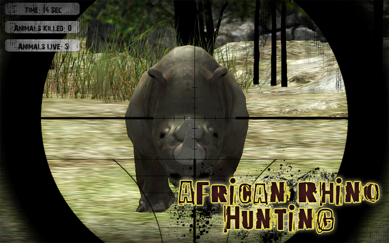 African Rhino Hunting截图3