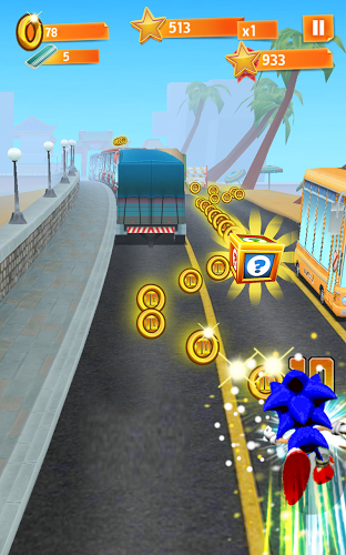 Subway Hedgehog City Run截图1