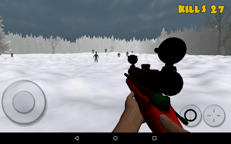 Zombie Sniper: Winter Survival截图3