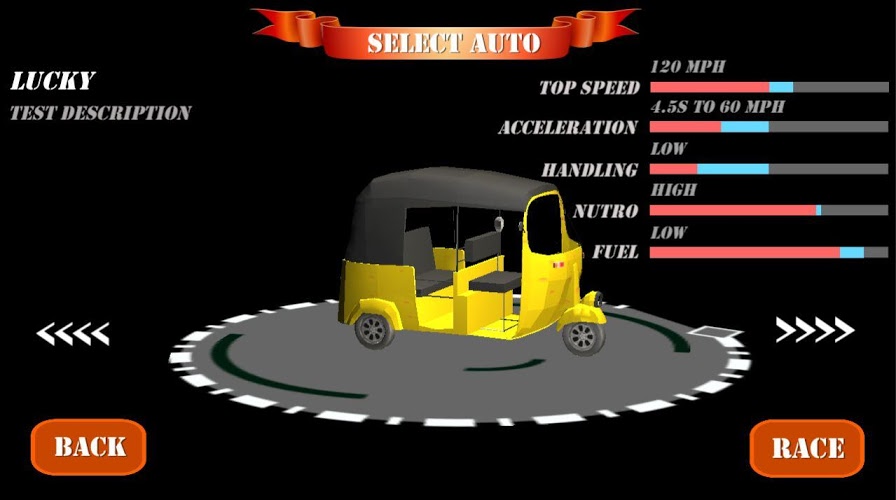 TukTuk - Auto Rickshaw Race截图4