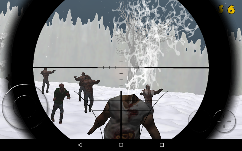 Zombie Sniper: Winter Survival截图4