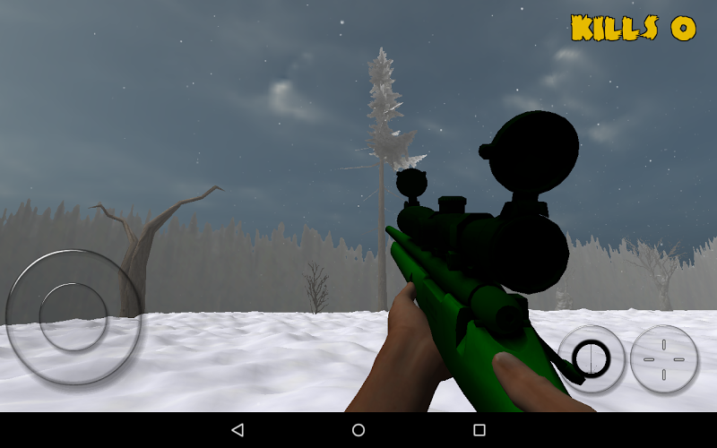 Zombie Sniper: Winter Survival截图1