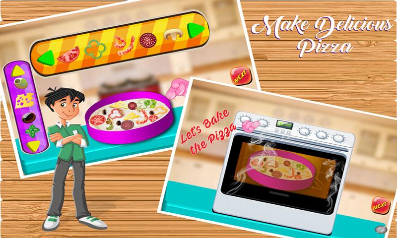 比萨制造商烹饪游戏免费截图4