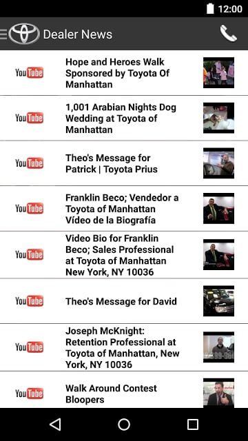 Toyota of Manhattan DealerApp截图5