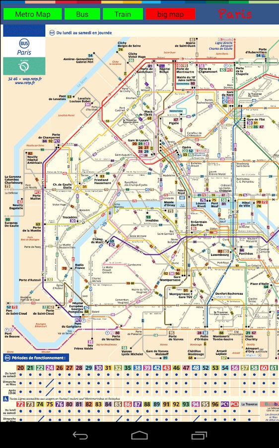 Paris Metro Bus Train截图11