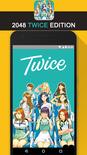 2048 TWICE KPop Game截图1