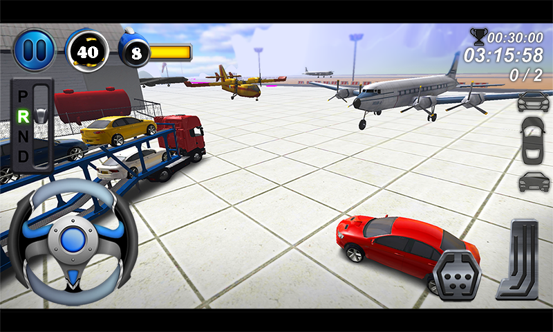 Cargo Plane Car transporter 3D截图4