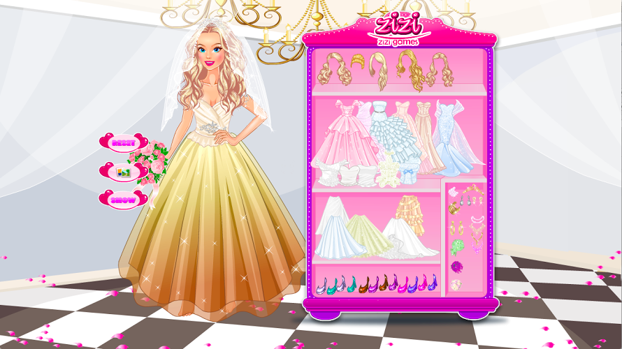 Princess Wedding Dress Up截图3