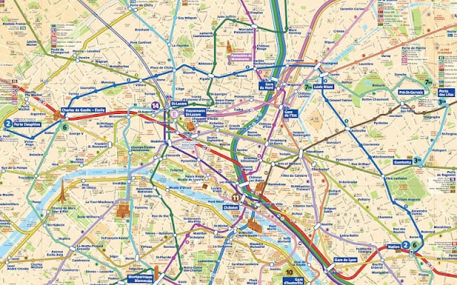 Paris Metro Bus Train截图4