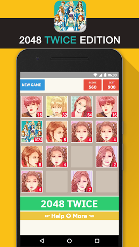 2048 TWICE KPop Game截图3