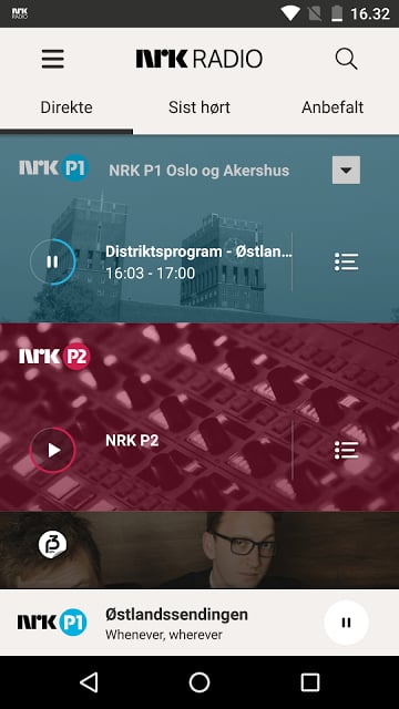 NRK Radio截图8