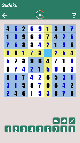 Sudoku puzzle game for free截图1