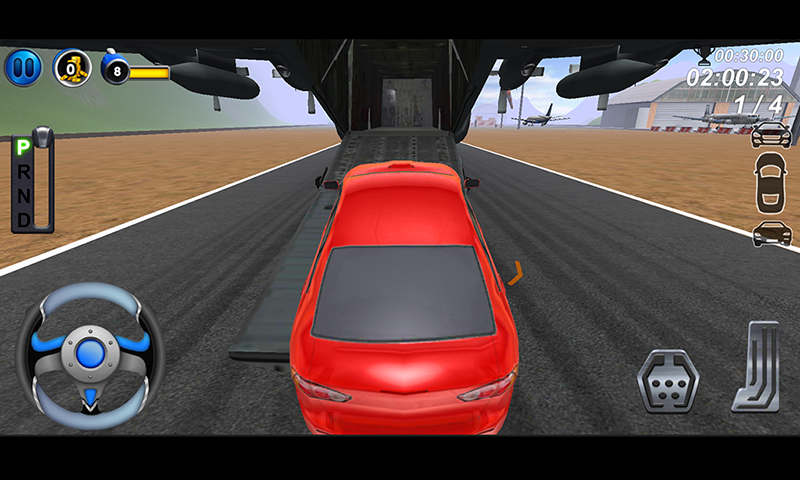 Cargo Plane Car transporter 3D截图5