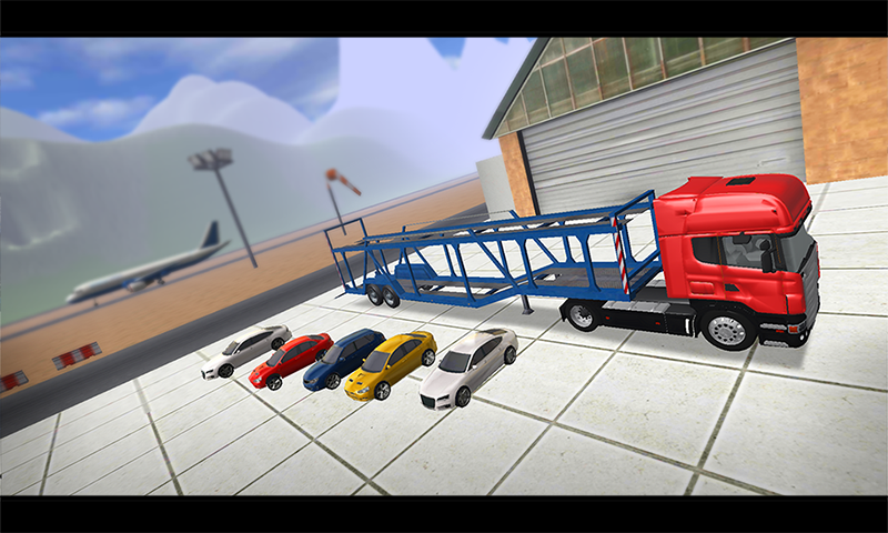 Cargo Plane Car transporter 3D截图3