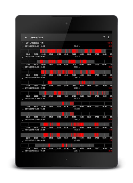 SnoreClock - Do you snore?截图8