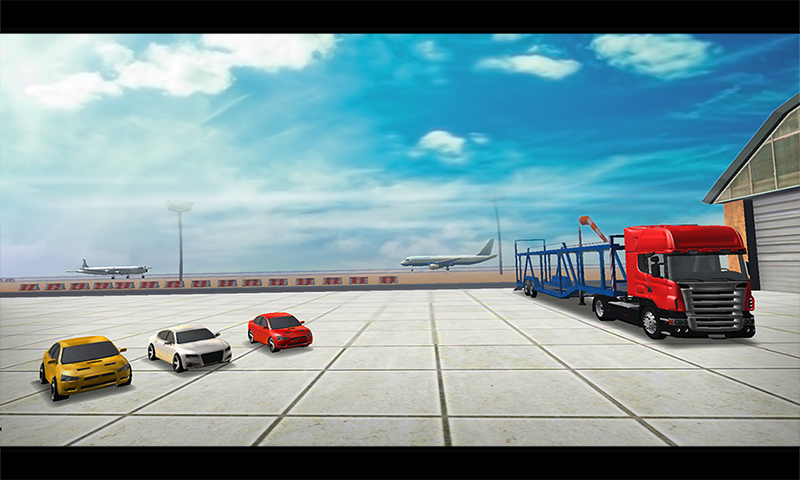 Cargo Plane Car transporter 3D截图1