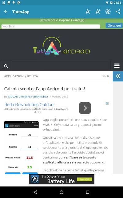 Notizie su Android™截图7