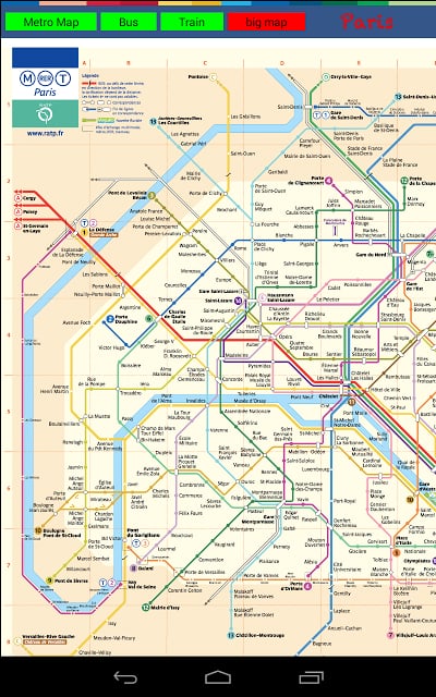 Paris Metro Bus Train截图1