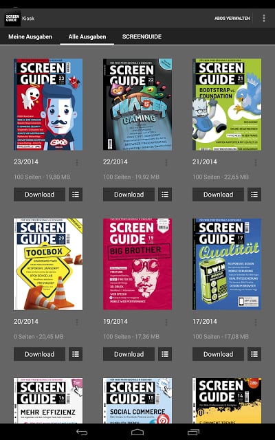 SCREENGUIDE Magazin截图3