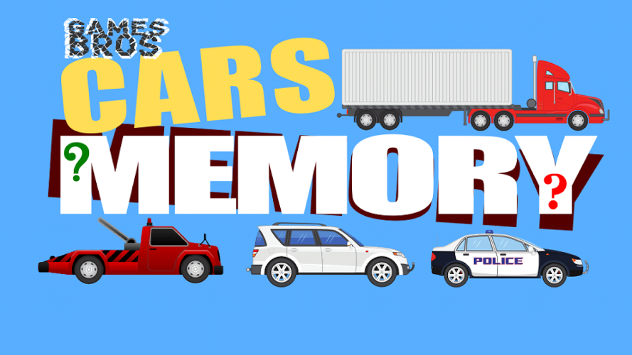 Cars Memory Matching for Kids截图1