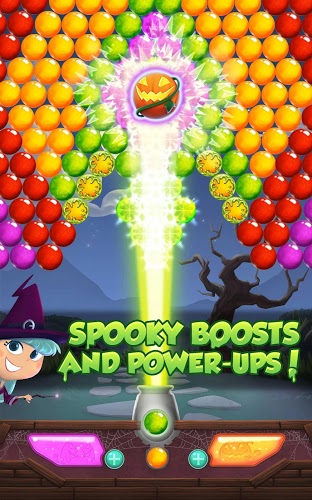 Bubble Shooter Halloween Witch截图2