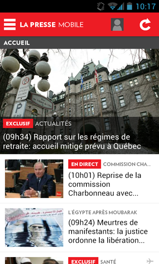 La Presse Mobile截图3