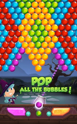 Bubble Shooter Halloween Witch截图5